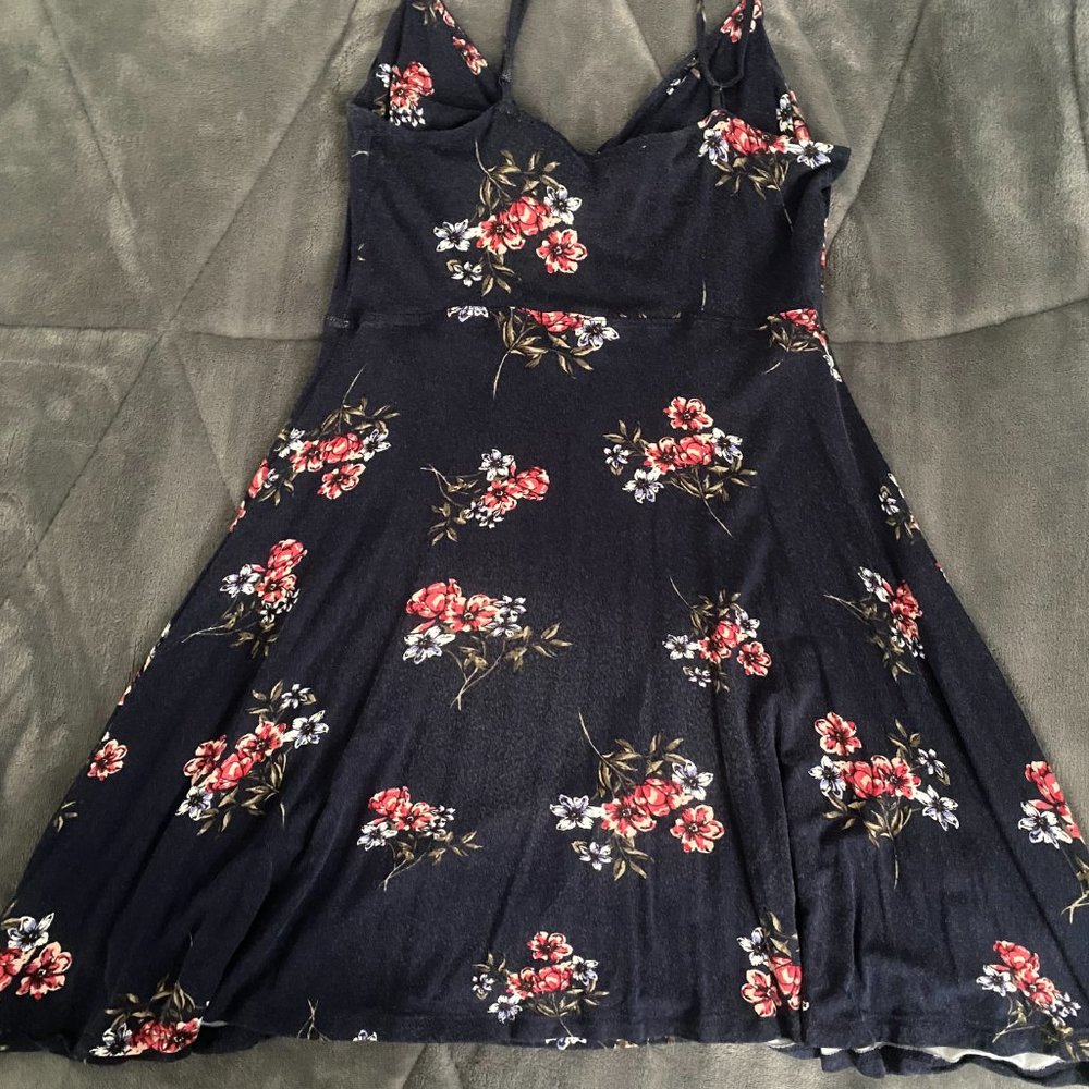 Navy Garage Sundress - Picture 2 of 2